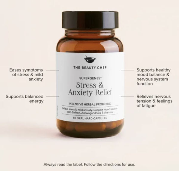 The Beauty Supergenes Stress & Anxiety Relief Capsule