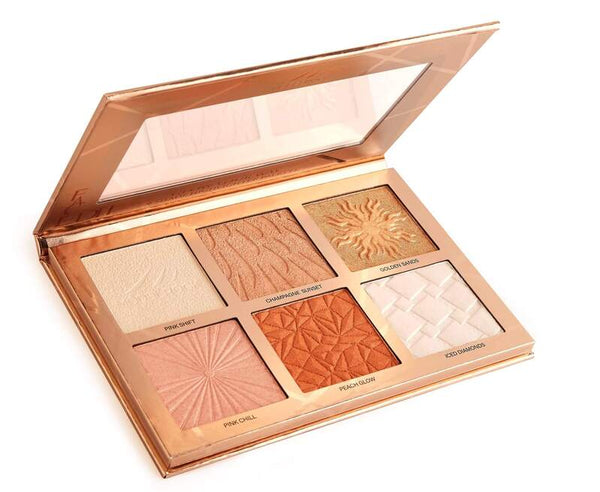 Modelrock GLOW YOUR WAY 6-Shade Highlighter Palette Vol.1