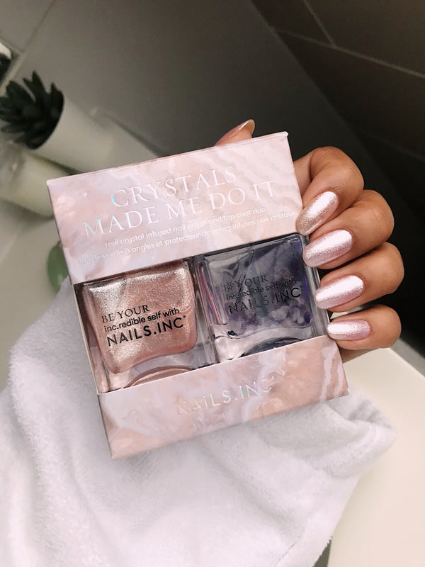 Nails Inc - Crystals Made Me Do It DUO