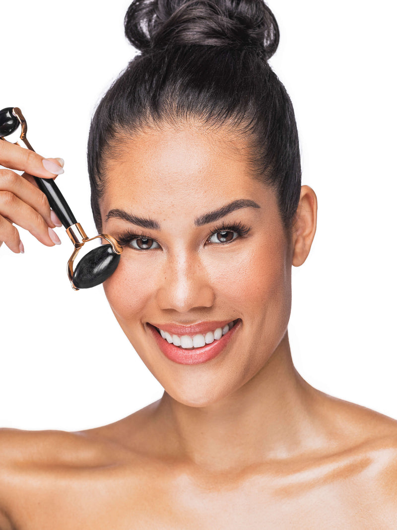 Knesko Obsidian Gemstone Roller