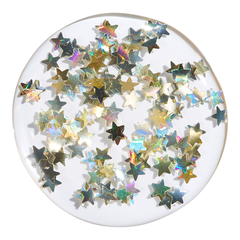 NAILS INC - Nail Polish Confetti Topper - Star Spotting in Soho