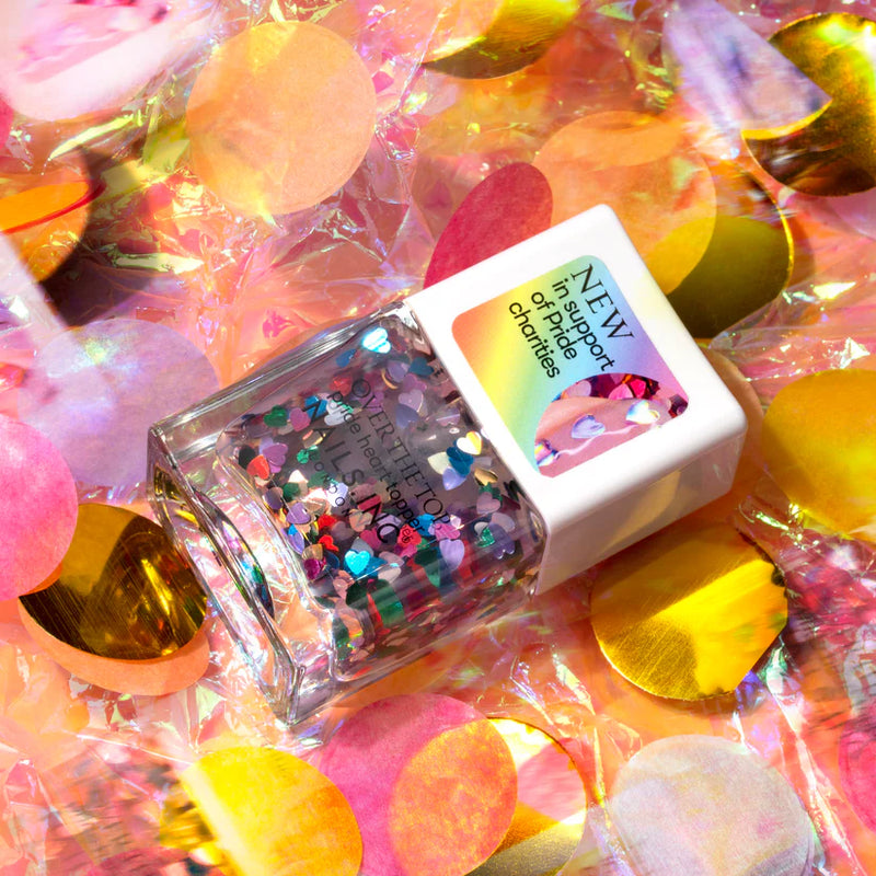 NAILS INC - Nail Polish Confetti Topper - Love in Sequins