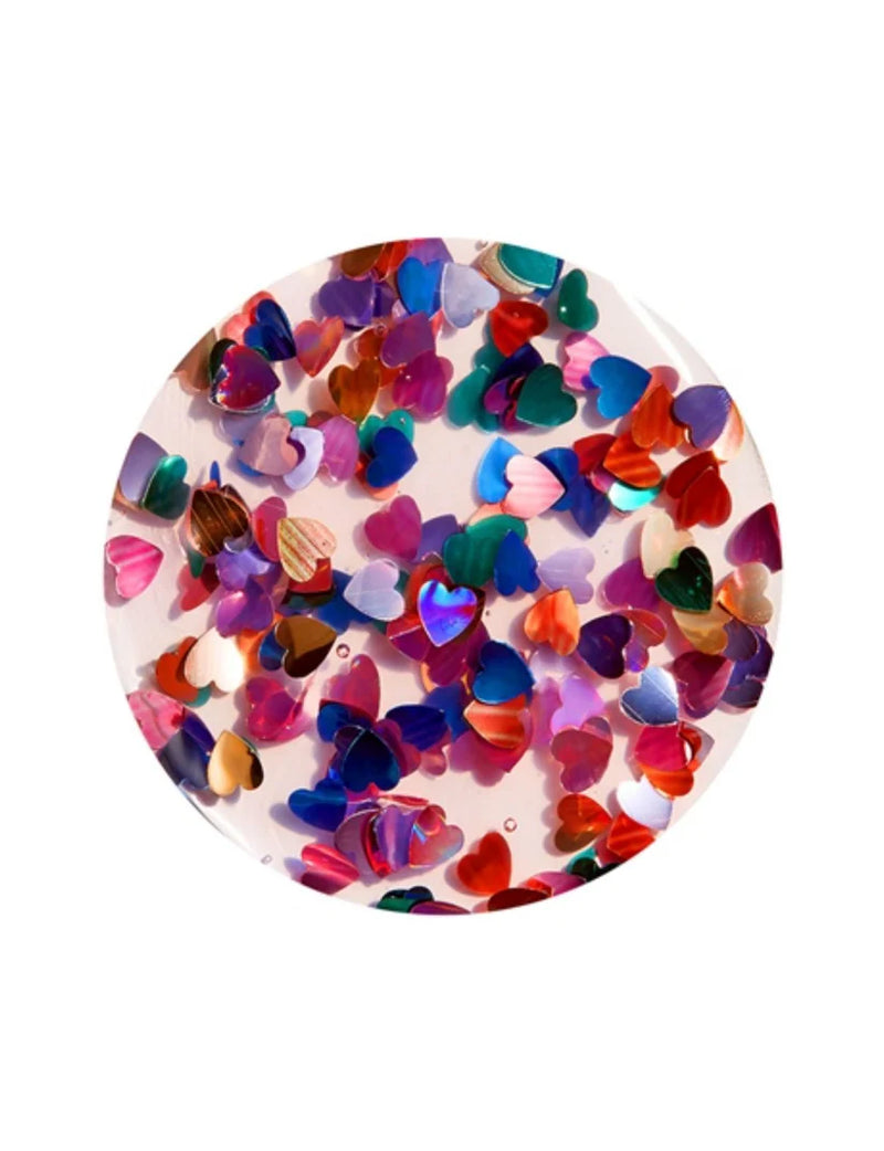 NAILS INC - Nail Polish Confetti Topper - Love in Sequins