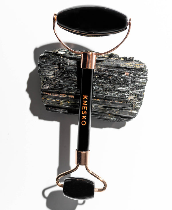 Knesko Obsidian Gemstone Roller