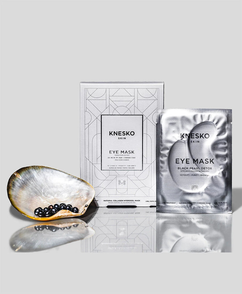 Knesko Black Pearl Detox Collagen Eye Mask