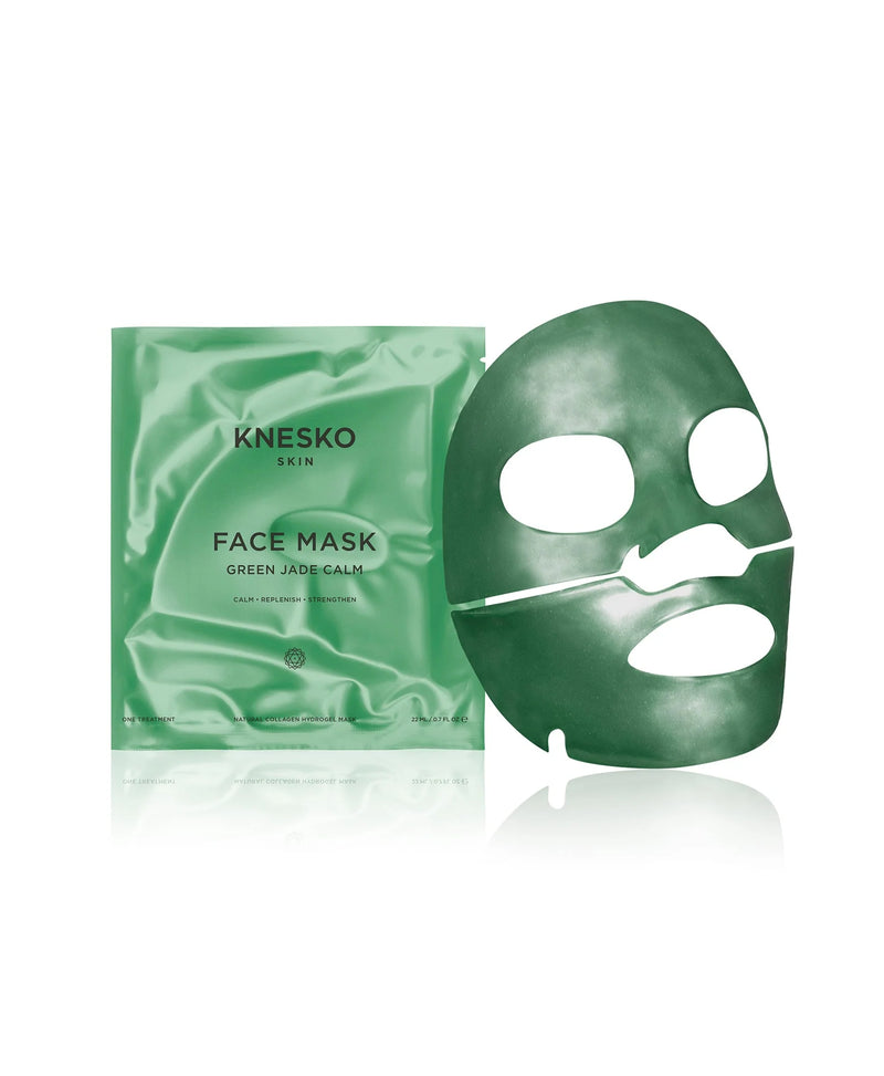 Knesko Green Jade Calm Face Mask