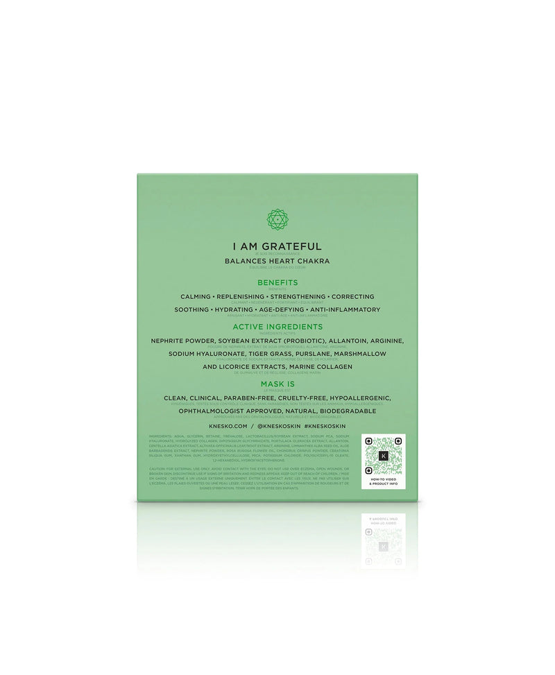 Knesko Green Jade Calm Face Mask