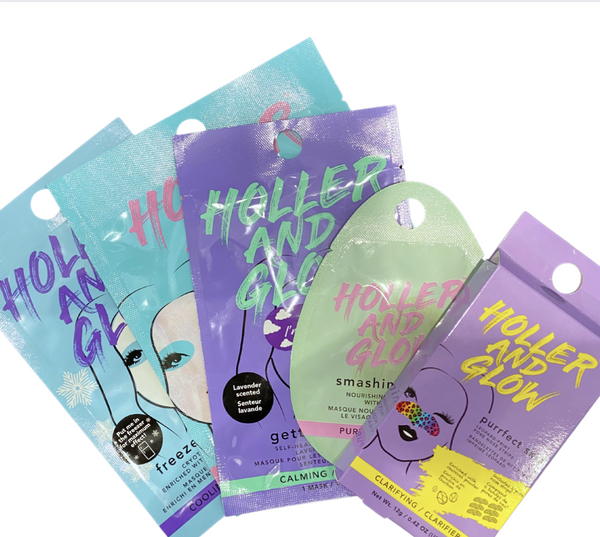 HOLLER AND GLOW MASK SET
