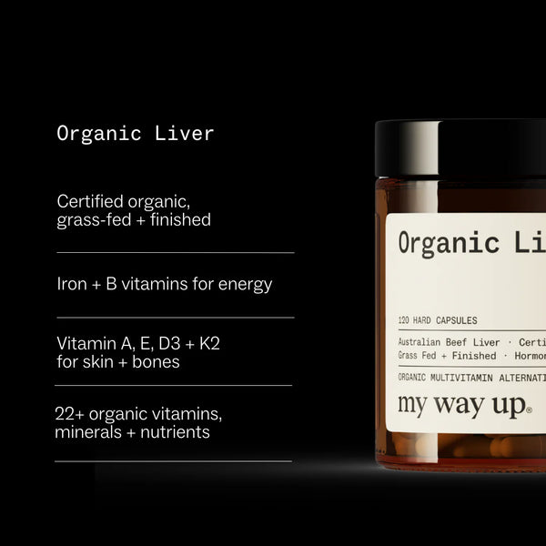 My Way Up - Organic Liver Multivitamin