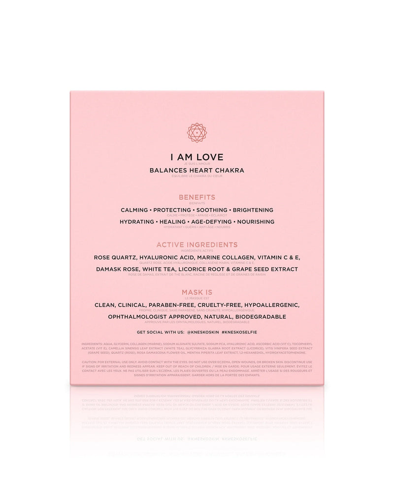 Knesko Rose Quartz Antioxidant Collagen Face Mask