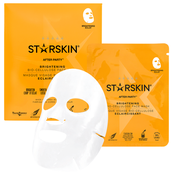 StarSkin After Party Brightening Bio-Cellulose Face Mask