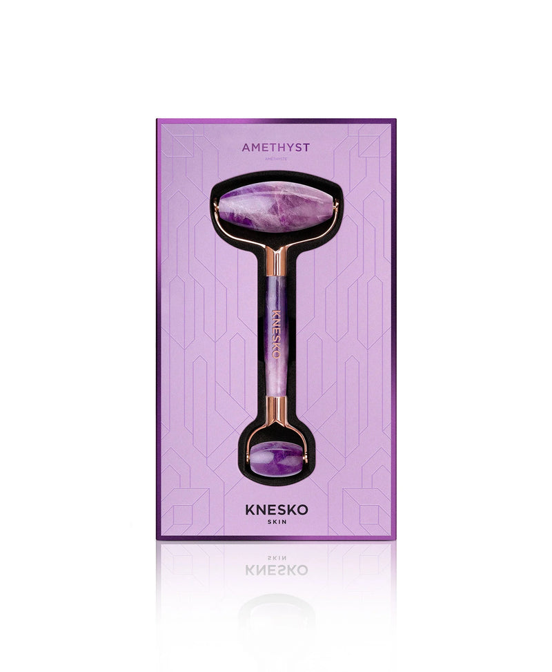 Knesko Amethyst Gemstone Roller