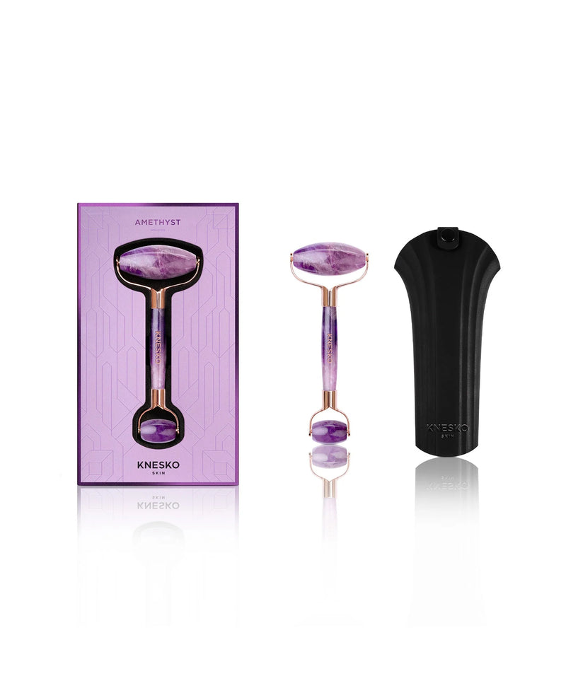 Knesko Amethyst Gemstone Roller
