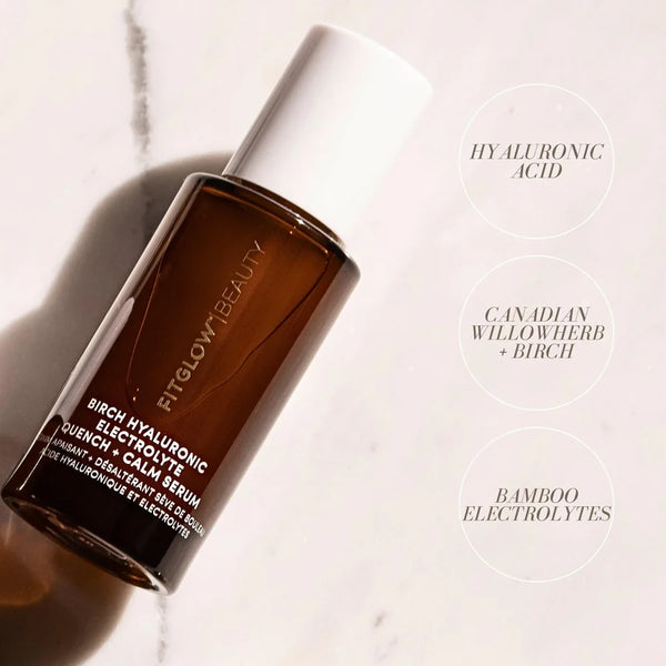 Fitglow Beauty Birch Hyaluronic Electrolyte Quench + Calm Serum