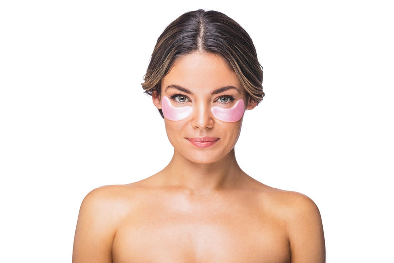 Knesko Rose Quartz Antioxidant Collagen Eye Mask