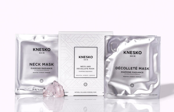 Knesko Diamond Radiance Collagen Neck & Decollete Mask Combo