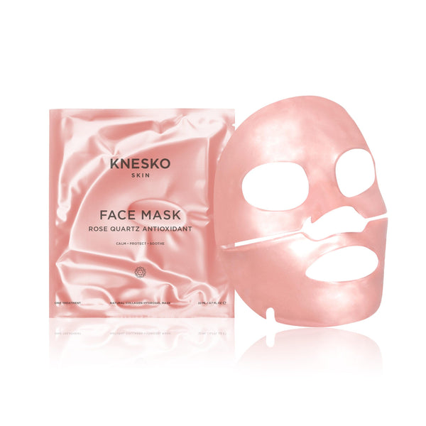 Knesko Rose Quartz Antioxidant Collagen Face Mask