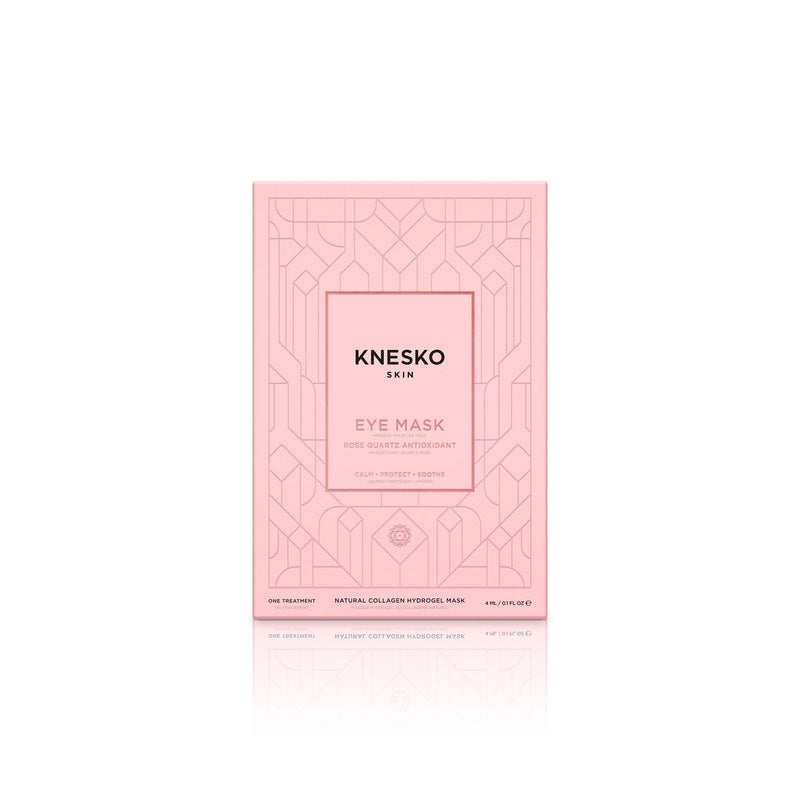 Knesko Rose Quartz Antioxidant Collagen Eye Mask