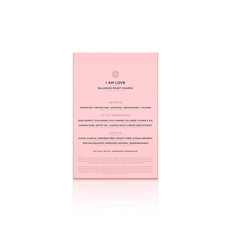 Knesko Rose Quartz Antioxidant Collagen Eye Mask