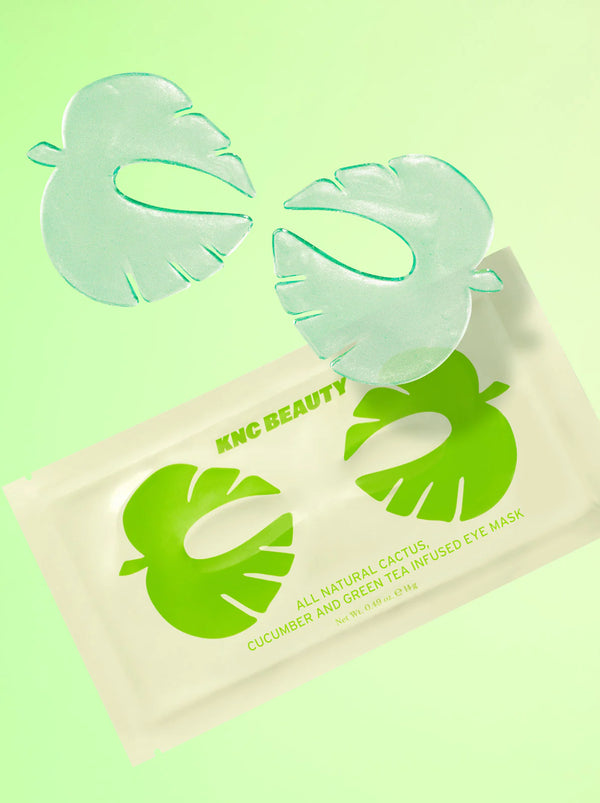 KNC Beauty green tea Infused eye Mask - 5 Pack