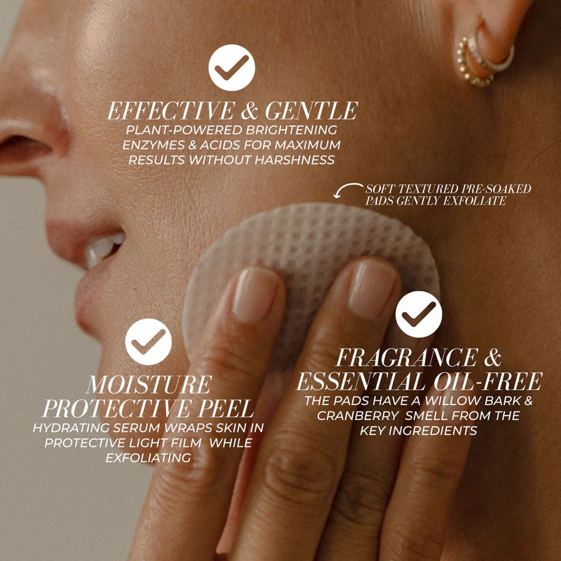 Fitglow Beauty Age Clear Serum Pads - CULT COSMETICA