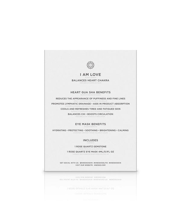 Knesko Rose Quartz Gua Sha