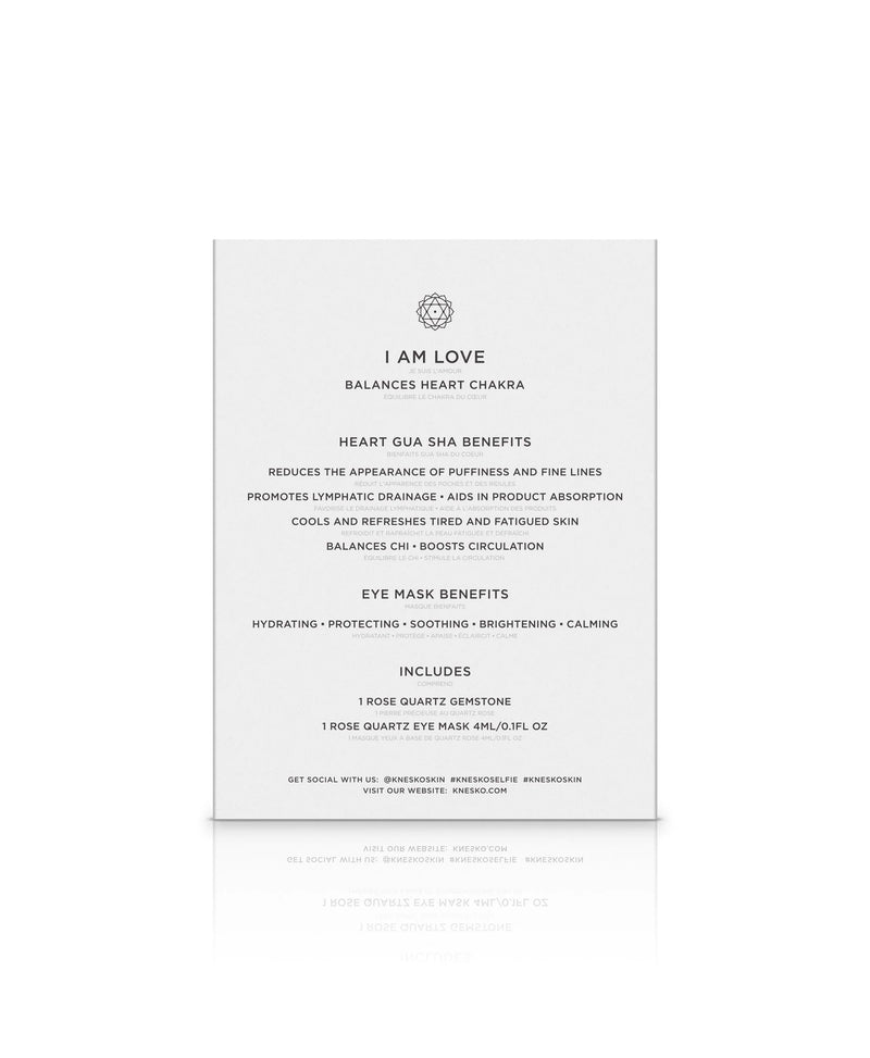 Knesko Rose Quartz Gua Sha