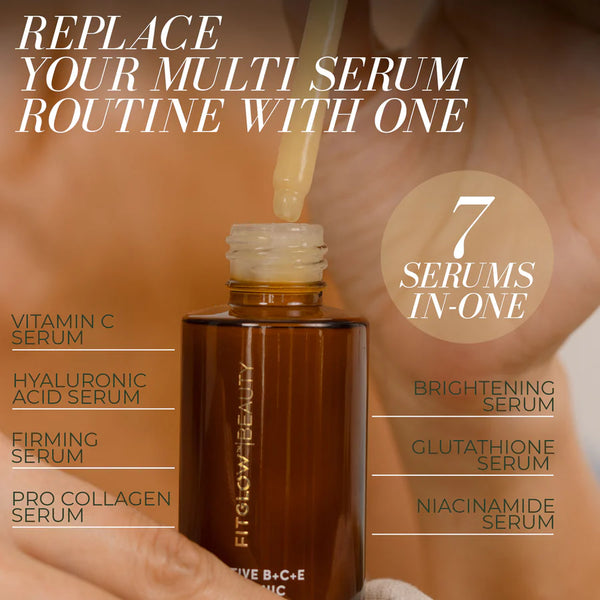 Fitglow Beauty Vita Active B + C + E Hyaluronic Super Serum