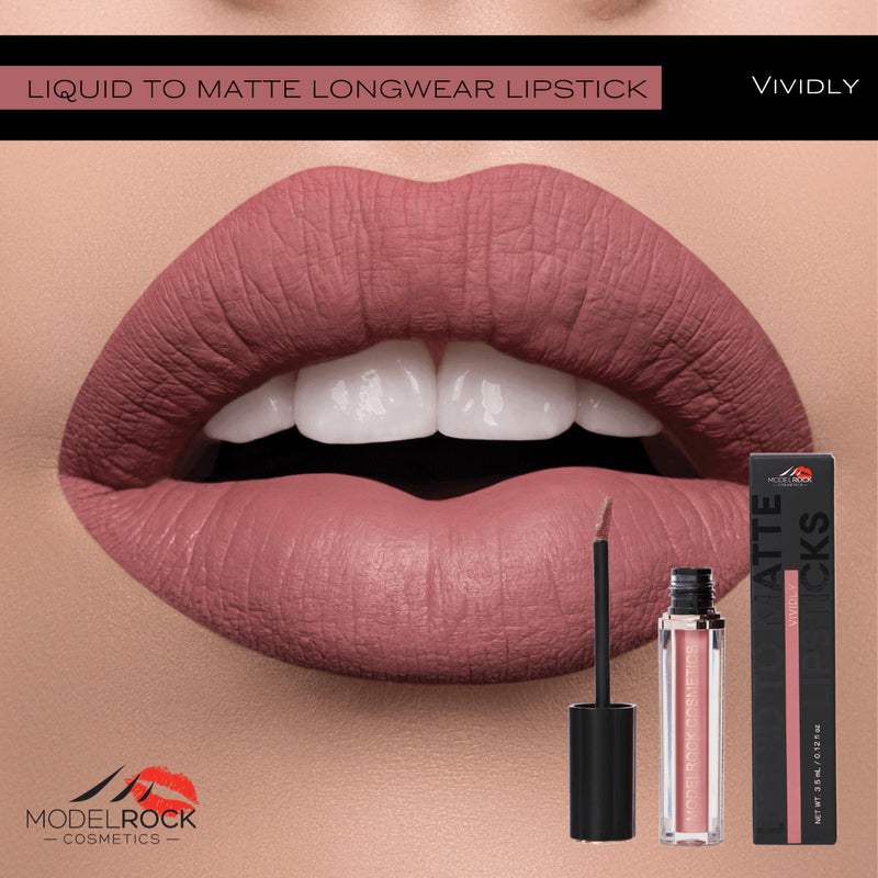 NEW Modelrock Liquid to Matte Lipstick