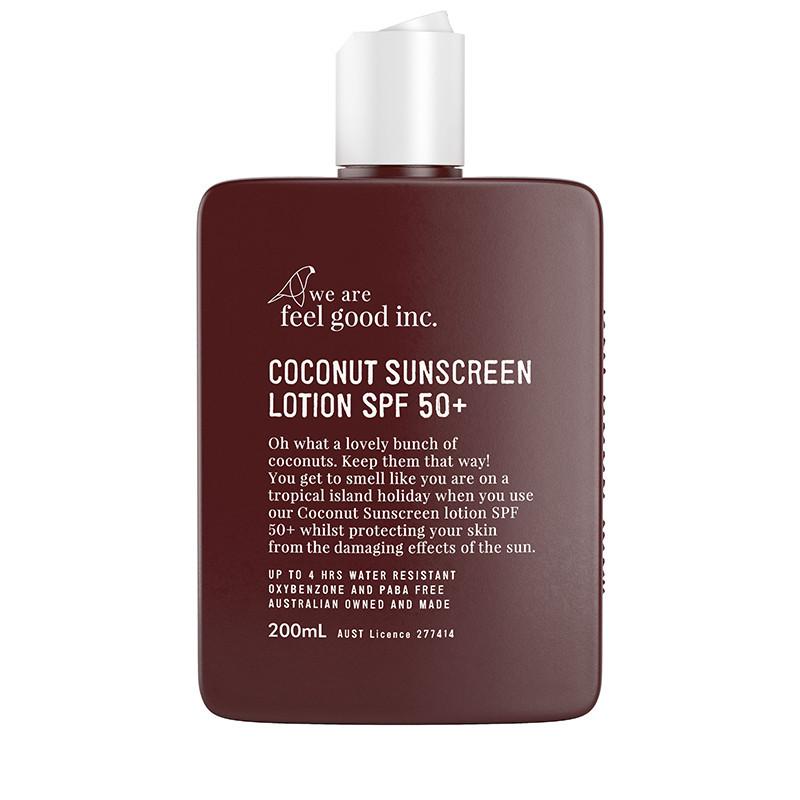 Feel Good Inc Coconut Sunscreen Lotion SPF 50+ - CULT COSMETICA