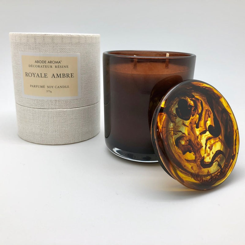 Abode Aroma De la Terre Scented Resin Candle - CULT COSMETICA