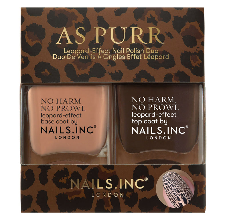 Nails Inc - As Purr Leopard DUO