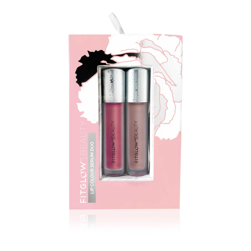 Fitglow Beauty Lip Serum Duo Halo + Bloom