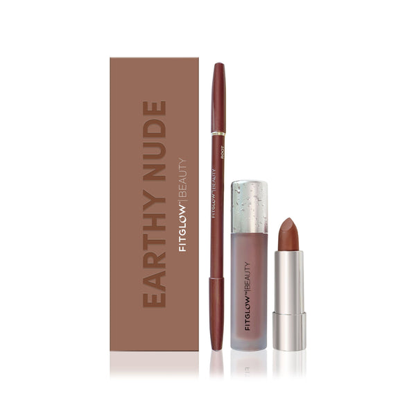 FITGLOW Beauty Ultimate Lip Lover Kit - Earthy Nude