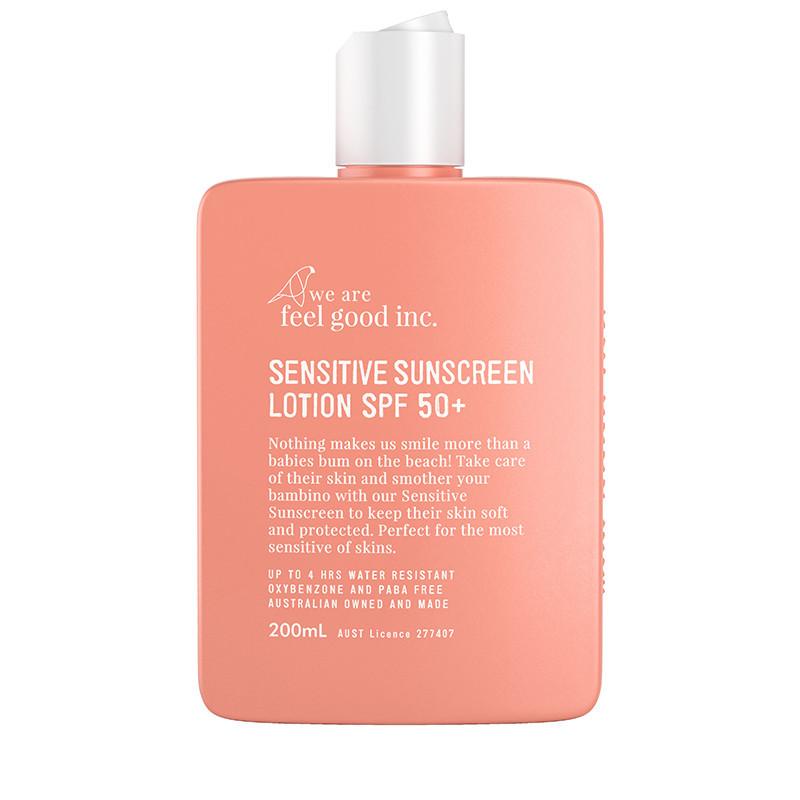 Feel Good Inc Sensitive Sunscreen Lotion SPF 50+ - CULT COSMETICA