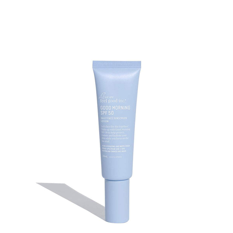 We are Feel Good Good Morning  SPF50