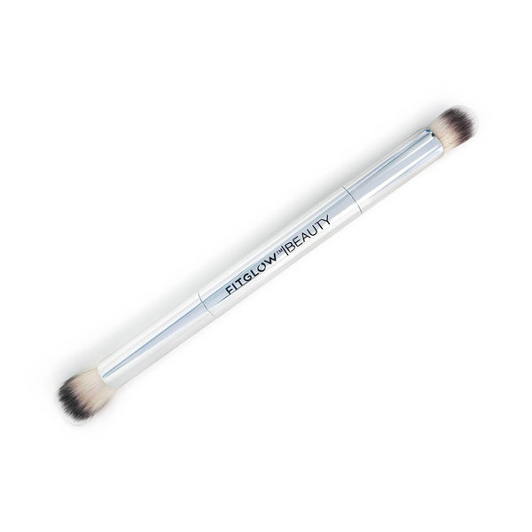 Fitglow Vegan Teddy Illuminate + Shape Brush - CULT COSMETICA