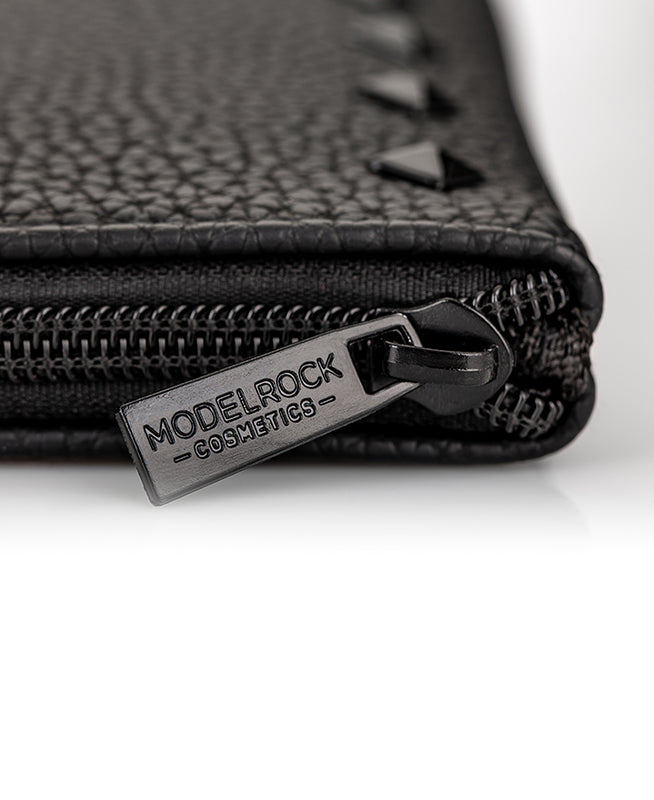 Modelrock Vegan Faux Leather Makeup Bag - Medium - CULT COSMETICA
