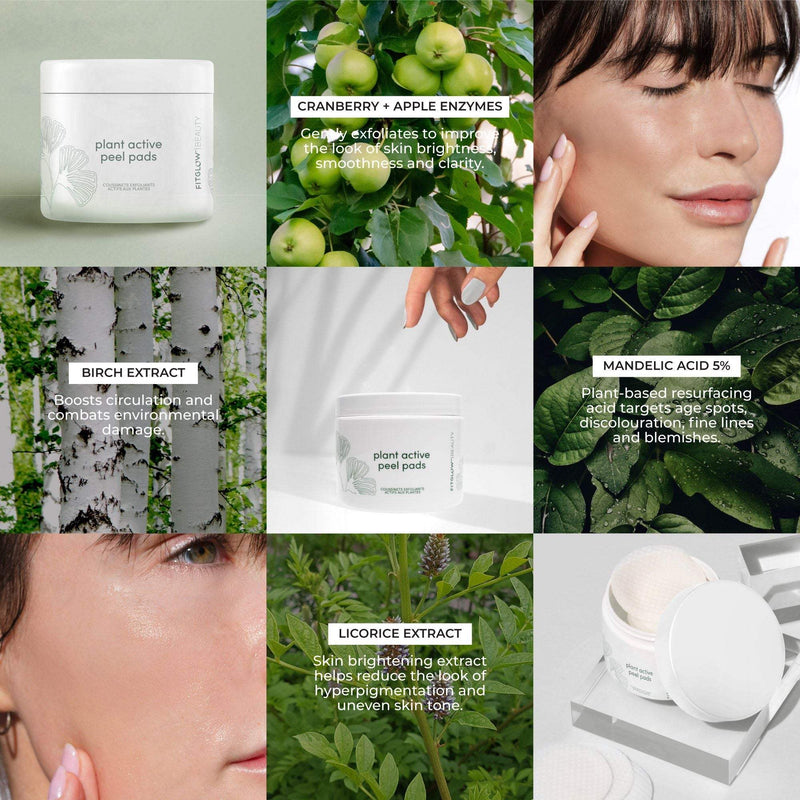 Fitglow Beauty Plant Active Peel Pads