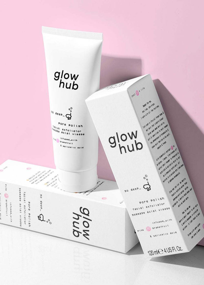 Glow Hub - Pore Polish Facial Exfoliator