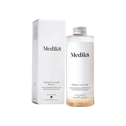 Medik8 PRESS & GLOW™ Exfoliating PHA Tonic with Enzyme Activator Refill