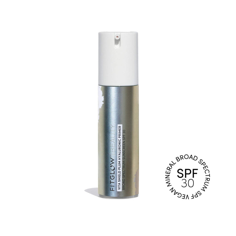 Fitglow Beauty VITA SHIELD PLUM HYALURONIC PRIMER SPF 30