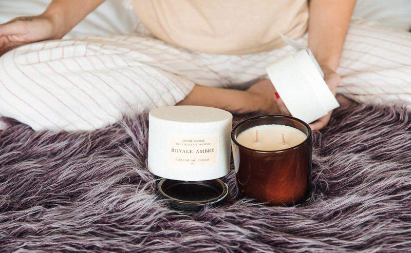 Abode Aroma De la Terre Scented Resin Candle - CULT COSMETICA