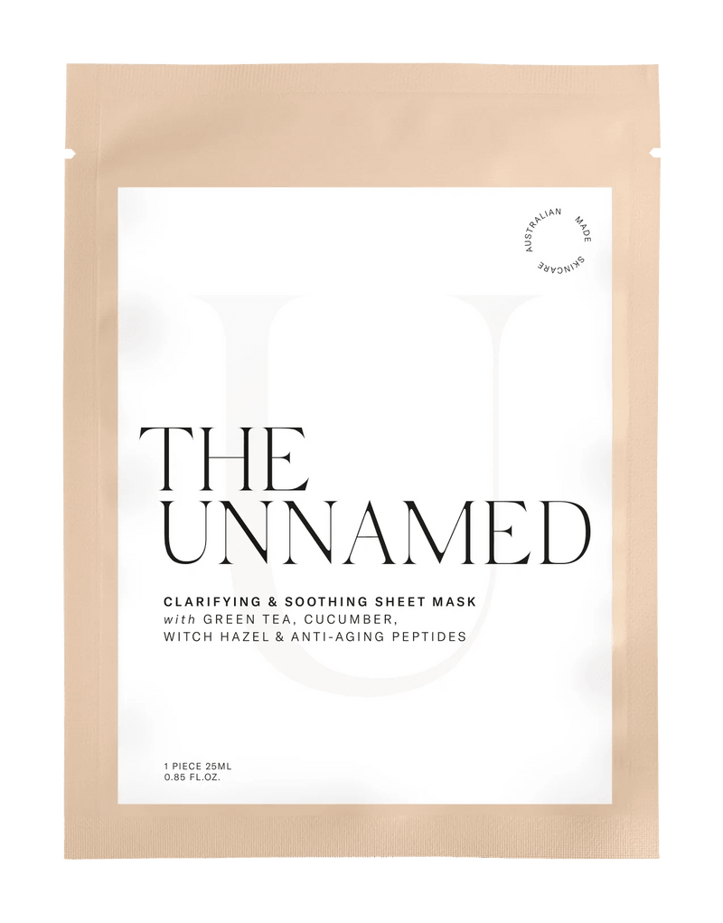 The Unnamed CLARIFYING & SOOTHING SHEET MASK