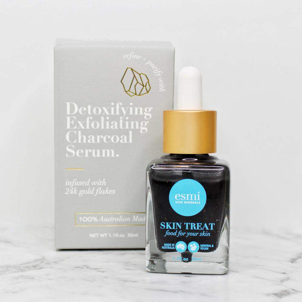 Esmi Detoxifying Exfoliating Charcoal Serum - CULT COSMETICA