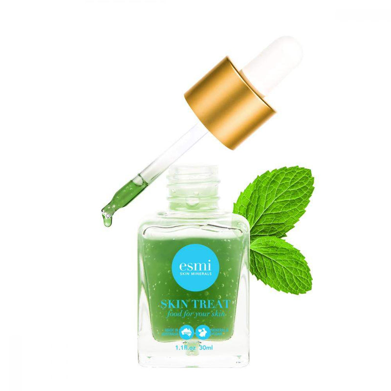 esmi Skin Minerals Anti-Redness Minty Green Smoothie Serum - CULT COSMETICA