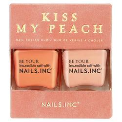 Nails Inc - Kiss My Peach DUO
