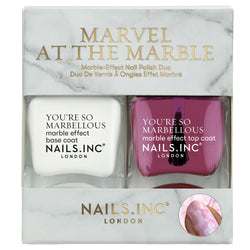Nails Inc - Marvel At The Marbel DUO