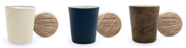 Scented Space Leather Candles - CULT COSMETICA