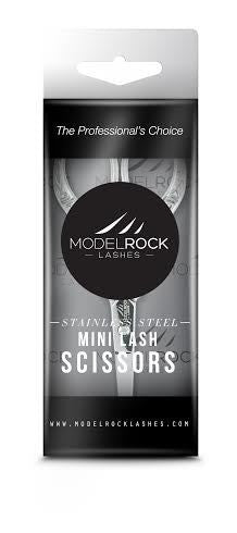 Modelrock Mini Lash Scissors in Stainless Steel - CULT COSMETICA